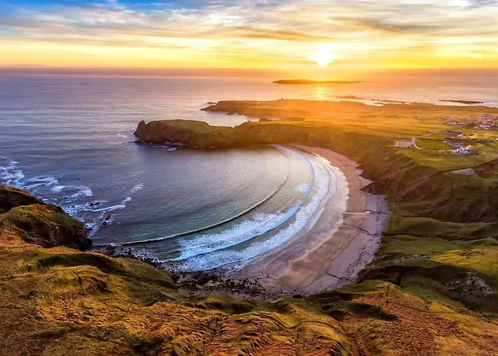 Feriehus Greenhills -overlooking Slieve League *